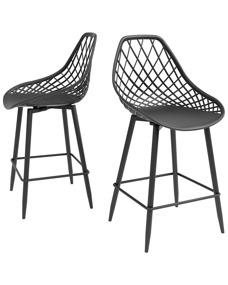 Jamesdar Set Of 2 Kurv Counter Chairs