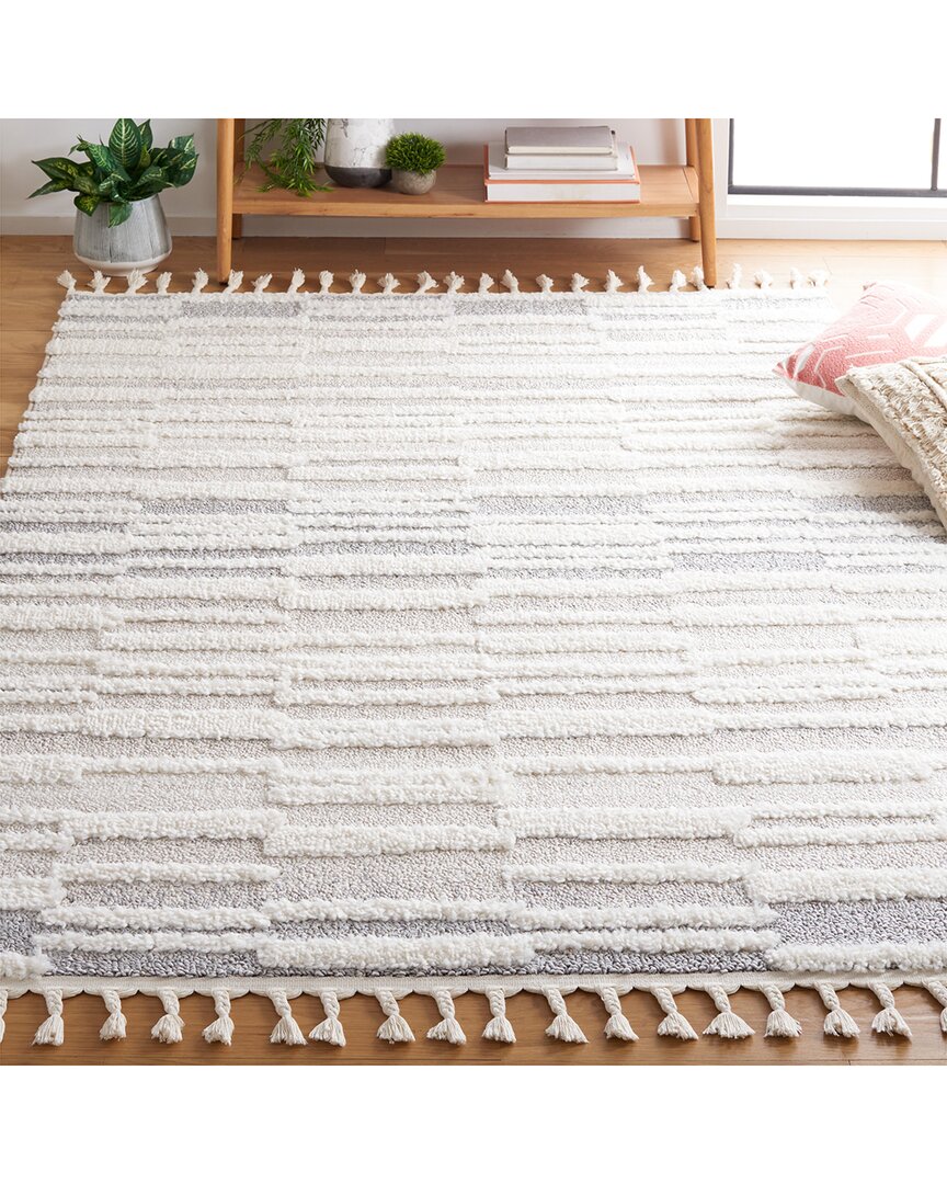 Safavieh Moroccan Tassel Shag Janelle Power Loomed Rug
