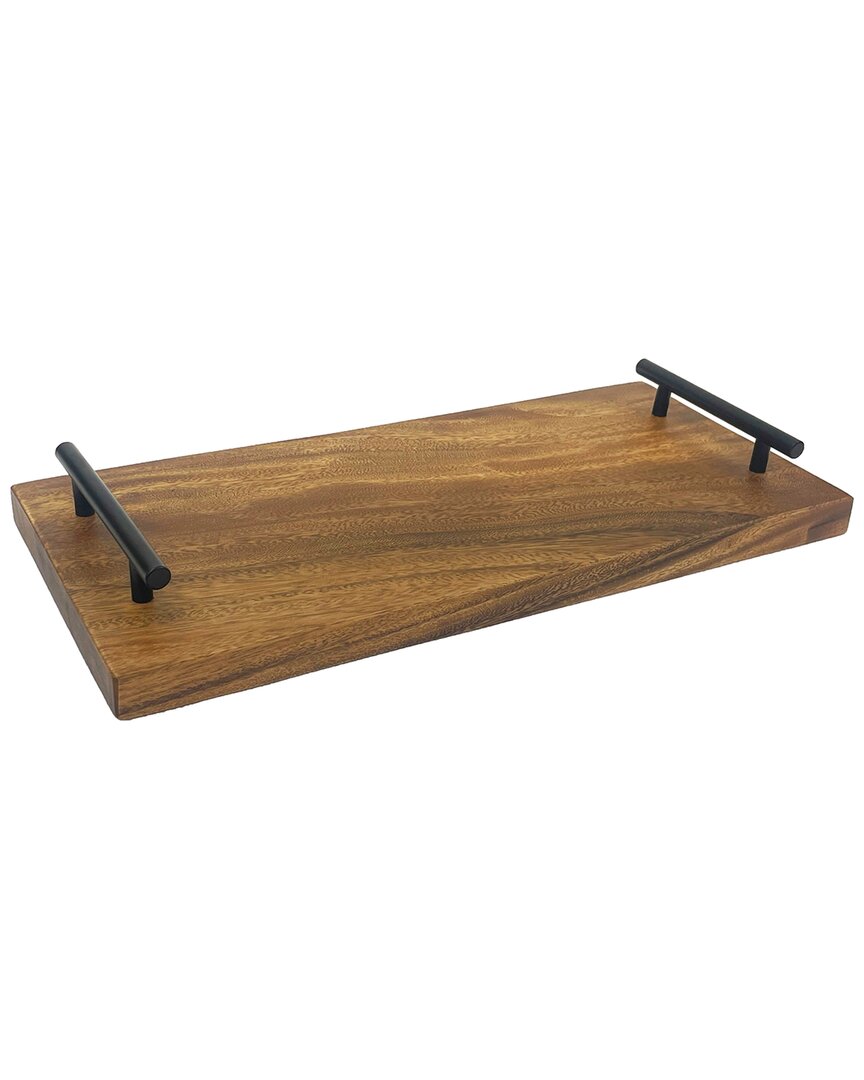 Woodard & Charles 16in Serving Tray With Handles