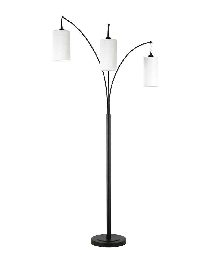 Abraham + Ivy Aspen 3 Light Blackened Bronze Floor Lamp