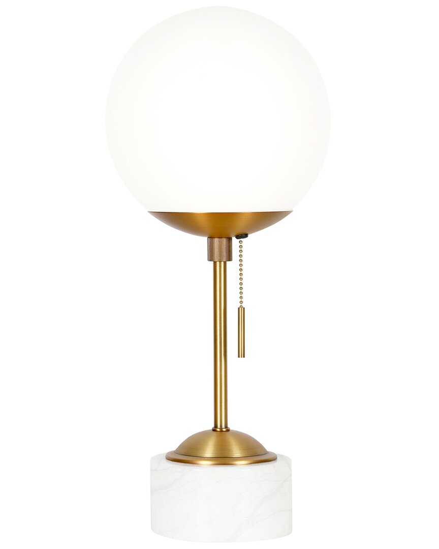 Abraham + Ivy Reagan 17.75in Table Lamp In Brass
