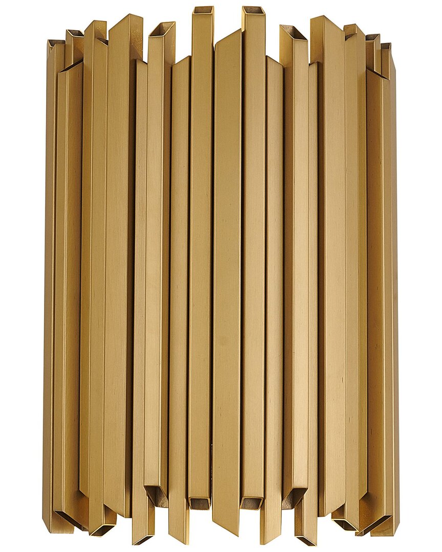 Shop Bethel International Wall Sconce In Gold