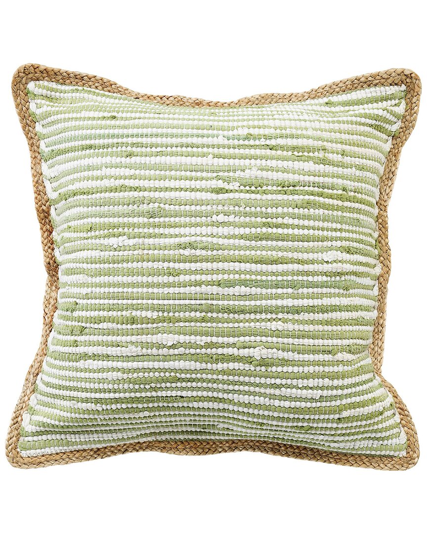 Lr Home Rodha Striped Throw Pillow In Green
