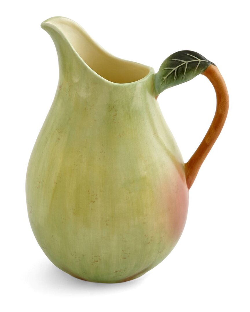 Portmeirion Nature's Bounty Pear Pitcher In White