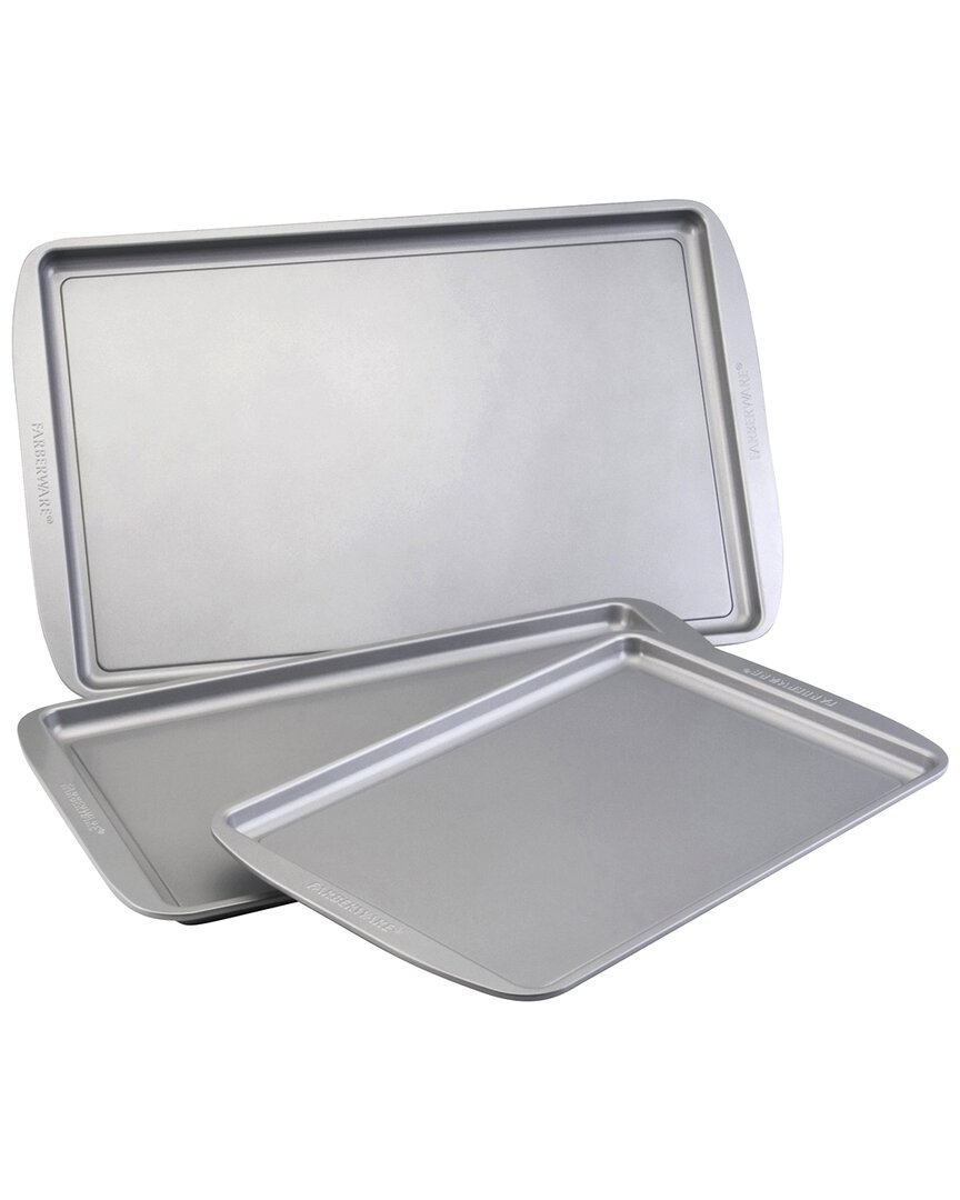 Farberware 2pc Nonstick Bakeware Set In Grey