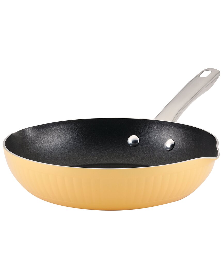 Farberware Style Nonstick Cookware Frying Pan In Yellow