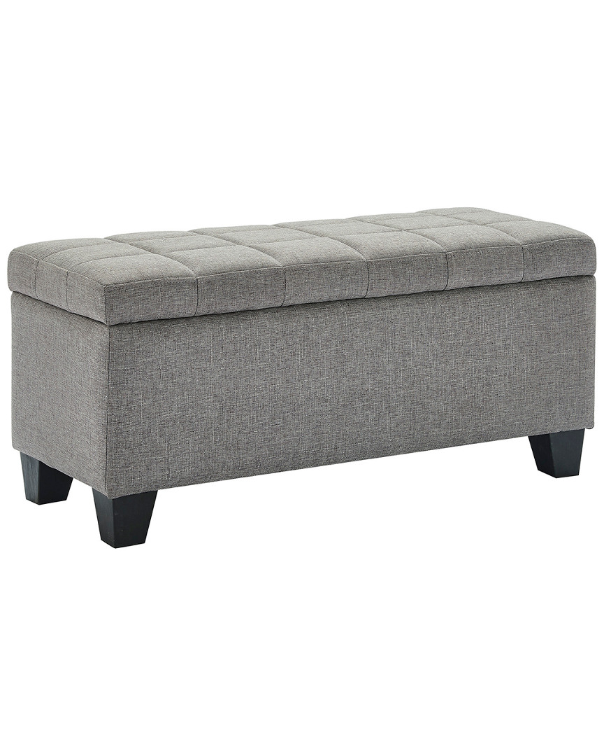 Worldwide Home Furnishings Lila Storage Ottoman