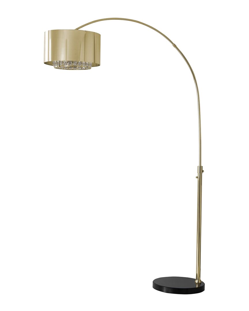 NOVA OF CALIFORNIA NOVA OF CALIFORNIA MARILYN 1-LIGHT ARC 94IN FLOOR LAMP WITH ROTARY SWITCH 