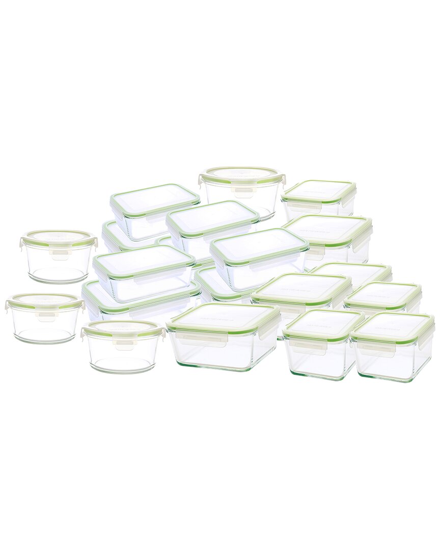 Kinetic Glassworks 40pc Glass Container Set