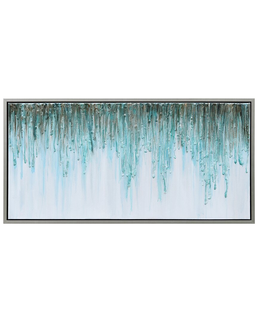 Empire Art Direct Green Frequency By Martin Edwards Wall Art