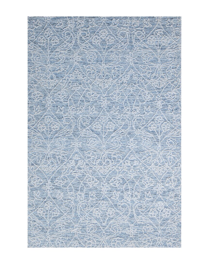 Bashian Rugs Bashian Verona Perez Wool Area Rug In Blue