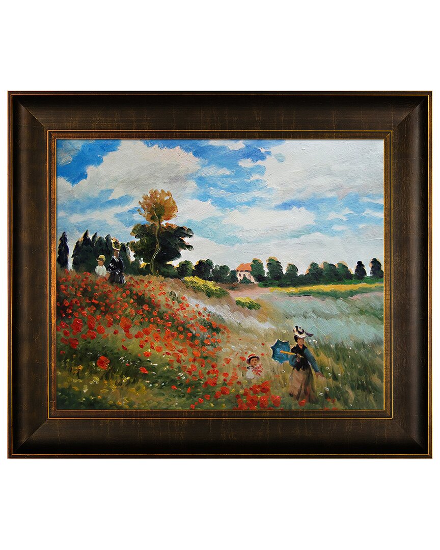 Overstock Art Hand-painted Museum Masters Poppy Field In Argenteuil By Claude Monet