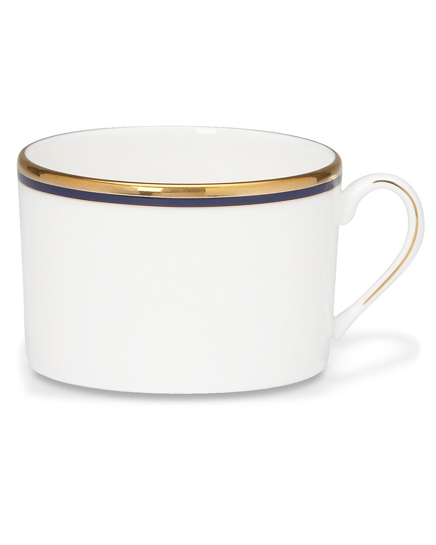 Kate Spade New York Library Lane Navy Cup In White