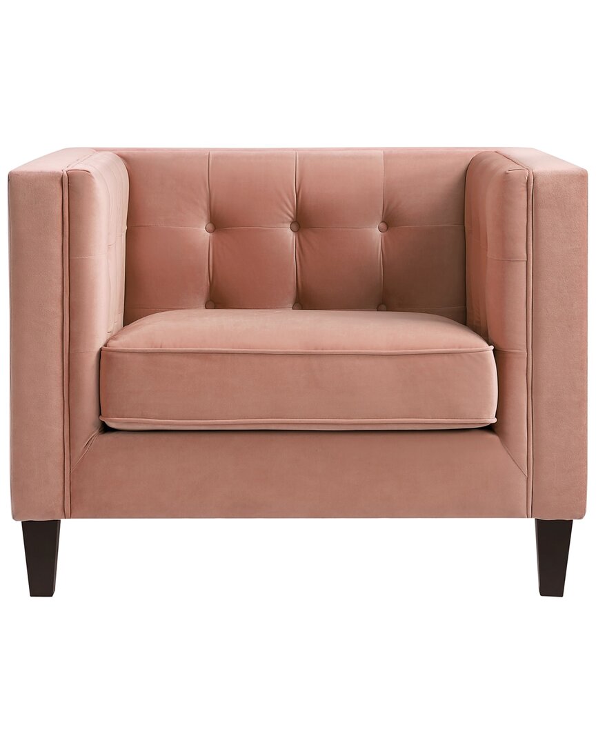 Shop Inspired Home Club Chair In Pink