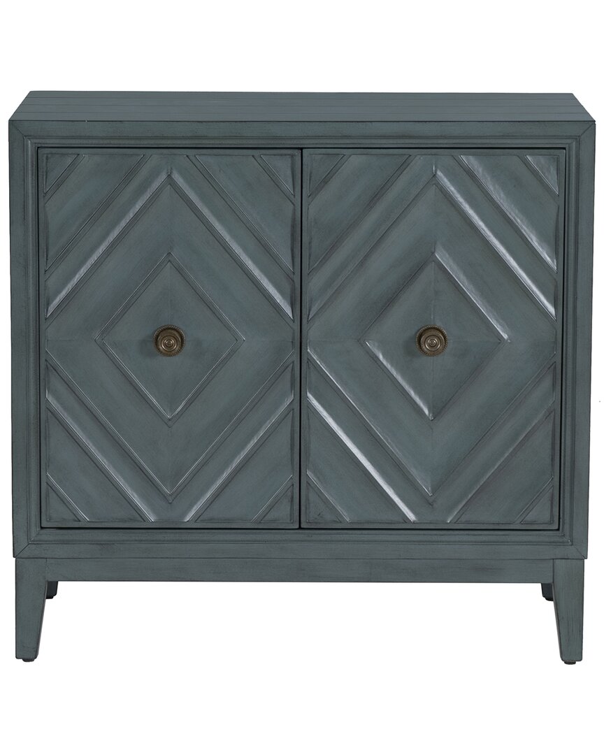 Linon Dian Diamond 2-door Cabinet