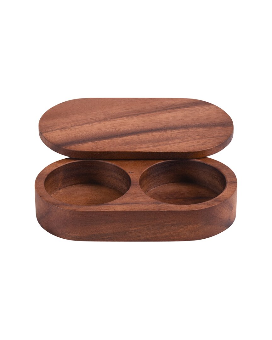Kalmar Home Salt & Pepper Pinch Pot With Cover