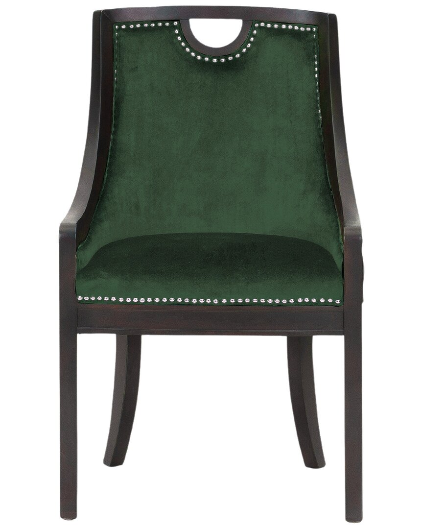 Shop Chic Home Owen Dining Chair In Green