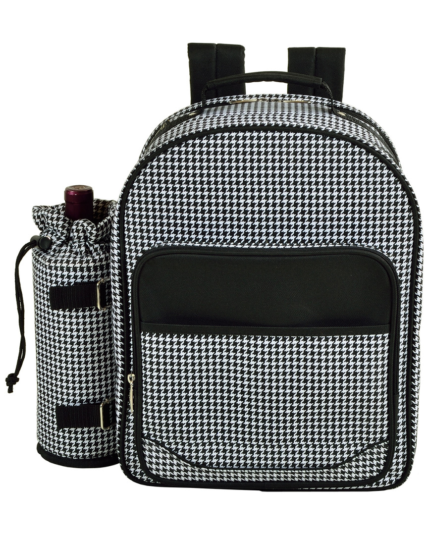 Picnic At Ascot Deluxe Equipped 4 Person Picnic Backpack