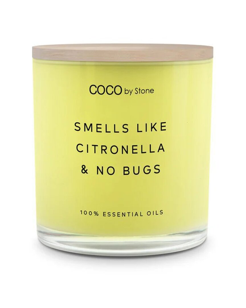 Coco By Stone Smells Like Citronella 11oz Coconut Wax Candle