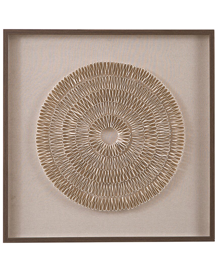 Bassett Mirror Vesica Wall Art In Brown