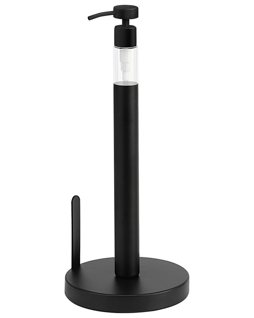 Sunnypoint Tissue Paper Holder With Pump Head In Black