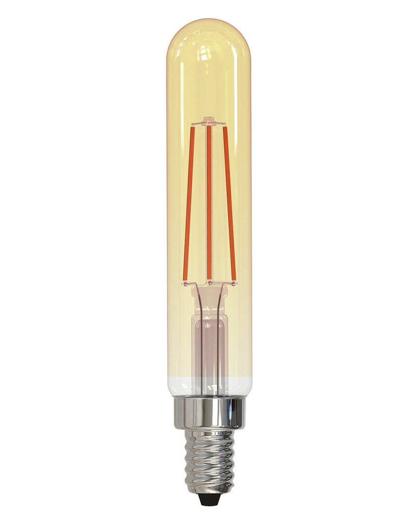 Bulbrite Led Filament Pack Of 4-5w Light Bulb With Antique Finish/candelabra Base