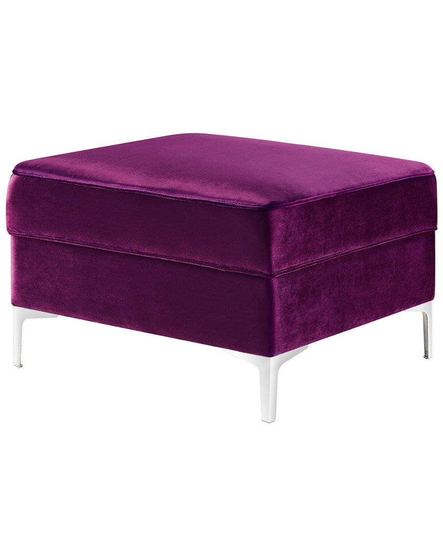 Inspired Home Alison Storage Ottoman