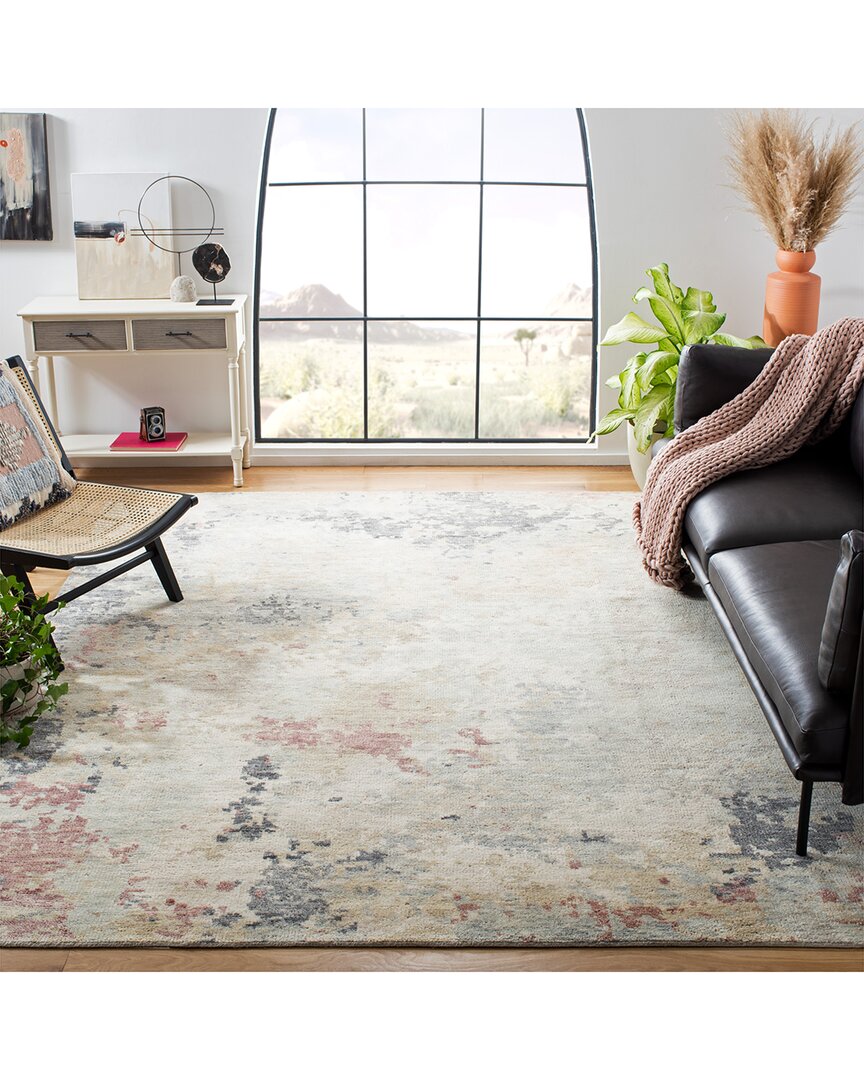 Safavieh Samarkand Hand-knotted Rug In Grey
