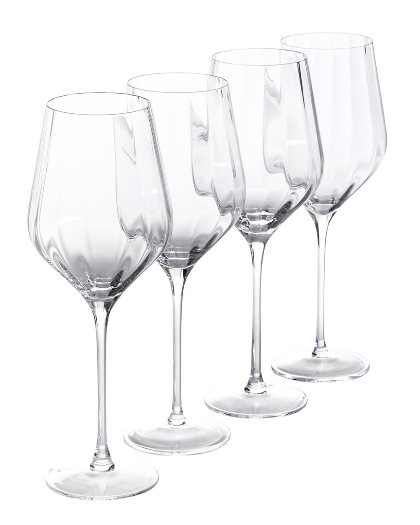 Sur La Table Cambron 4pc Clear Optic Wine Glasses
