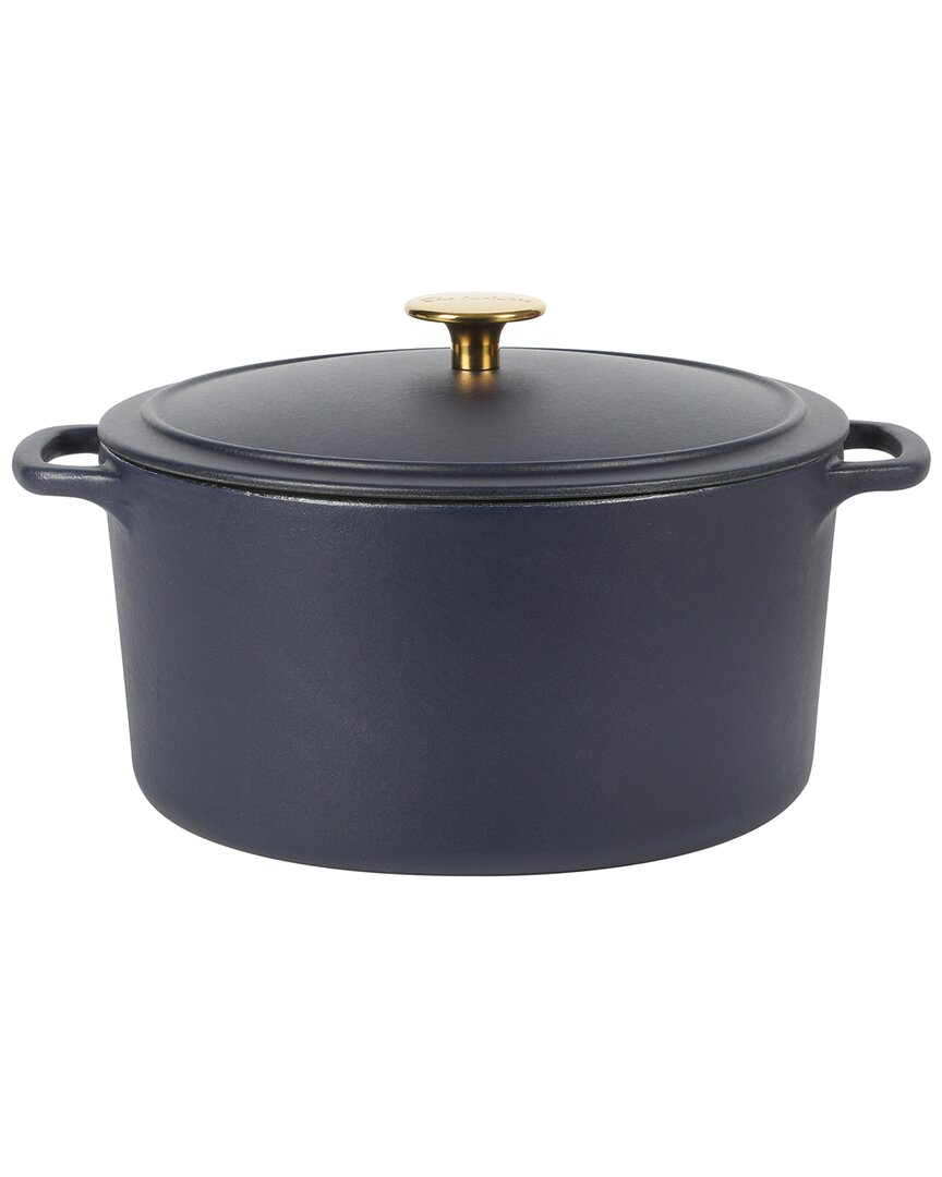 Sur La Table Millau 5.5qt Enameled Cast Iron Dutch Oven With Lid In Blue