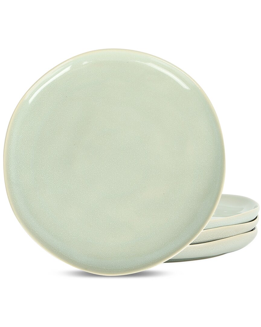 Stone Lain Mirella 4pc Dinner Plate Set Light Green