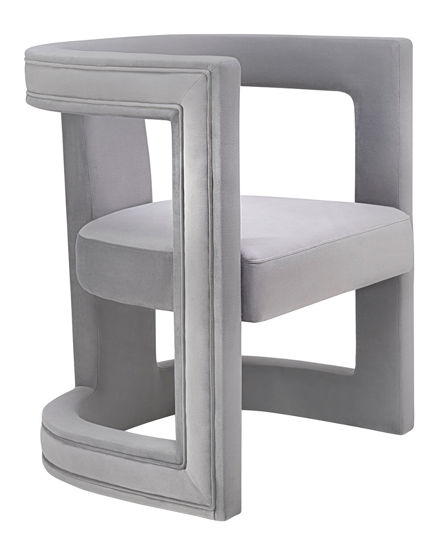 Tov Ada Grey Velvet Chair