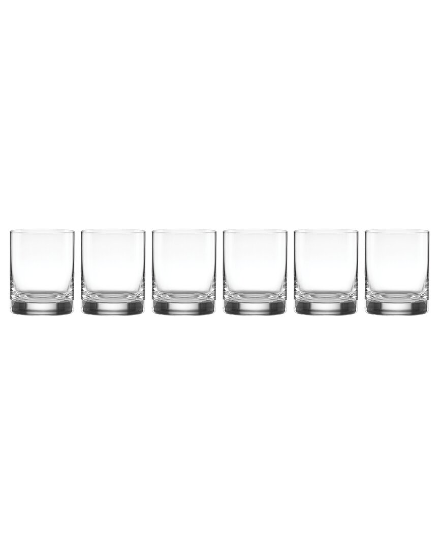 Lenox Set Of 6 Tuscany Classics Cylinder Double Old Fashioned Glasses