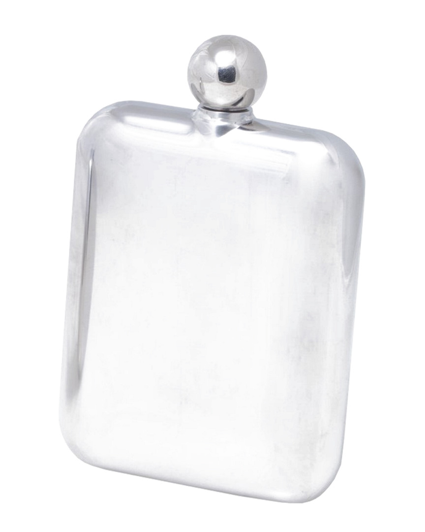 Shop Bey-berk 6oz Stainless Steel Mirror Finish Flask
