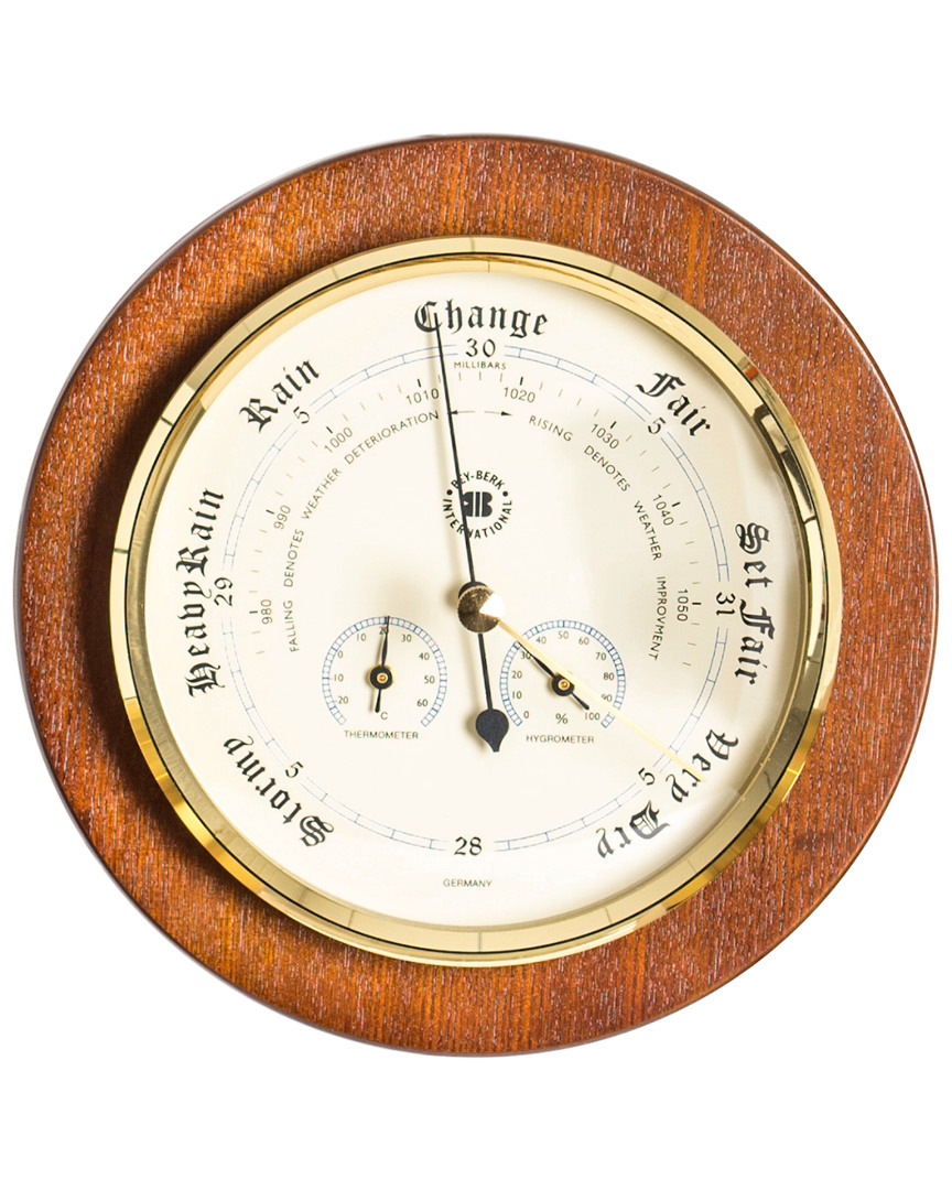 BEY-BERK BEY-BERK 9IN BAROMETER