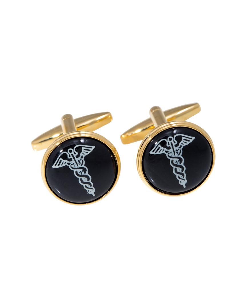 Bey-berk Gold Plated Cufflinks