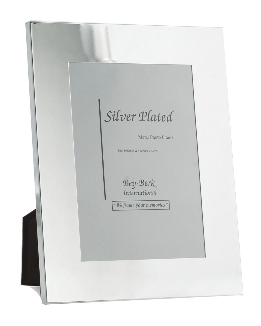 Bey-berk Silver Plated Picture Frame
