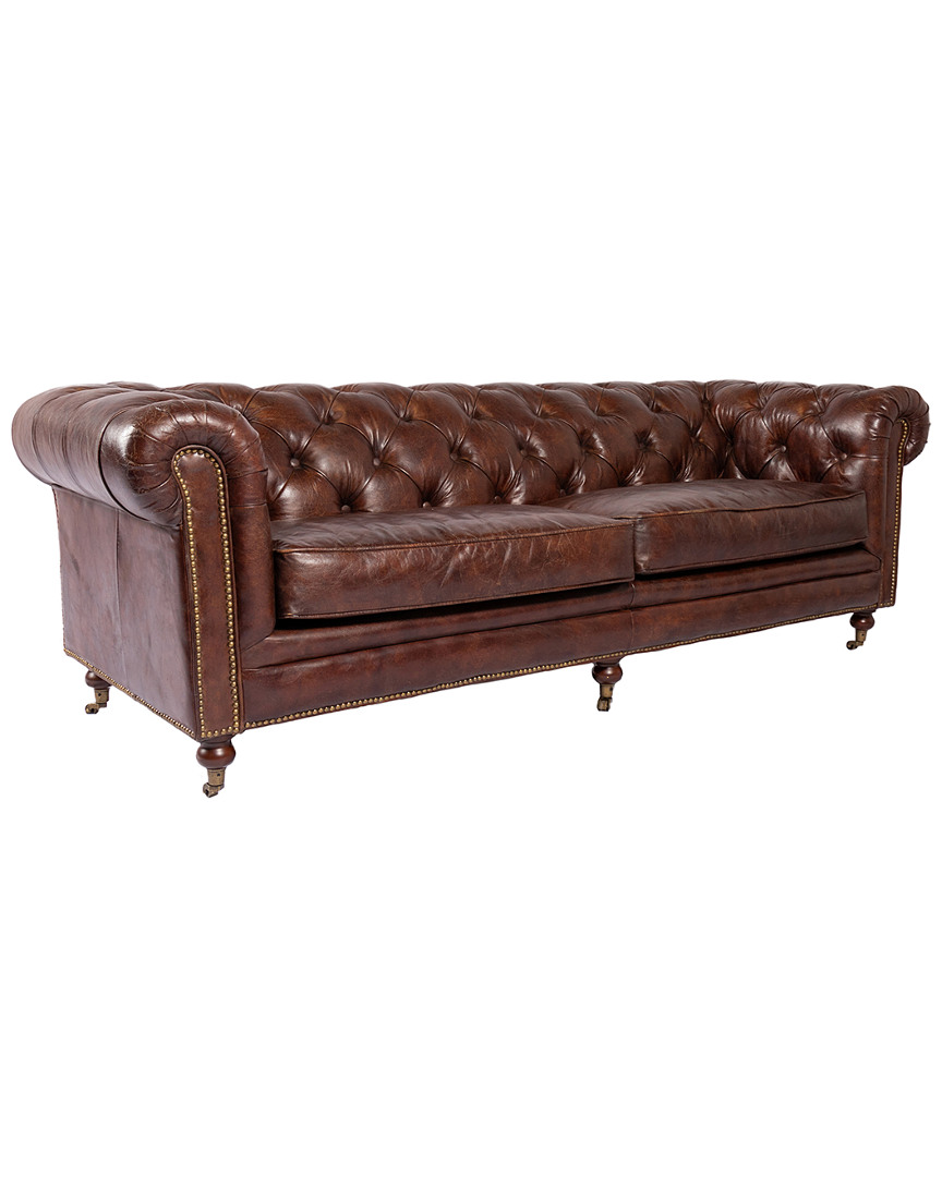 Moe's Home Collection Birmingham Sofa Brown