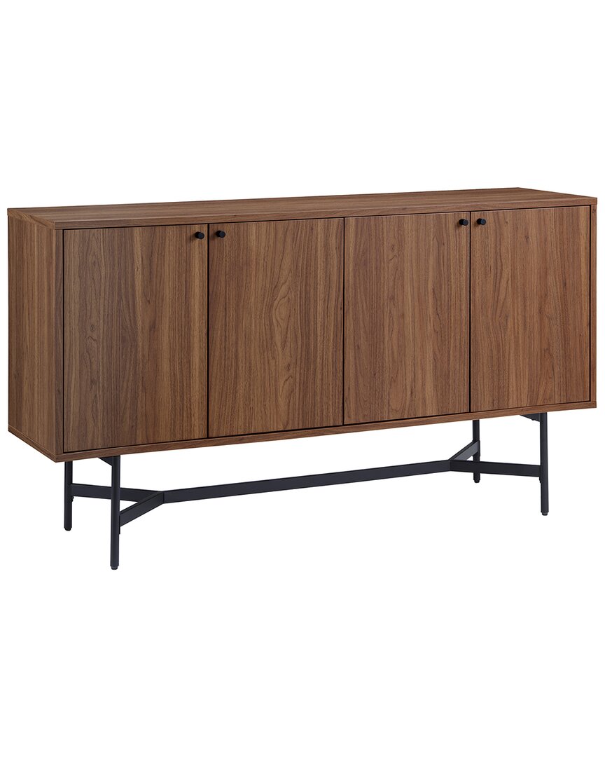 Shop Abraham + Ivy Richmond 58in Wide Rectangular Buffet Table In Brown