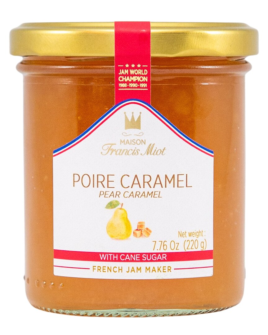 Francis Miot Pear Caramel Jam Pack Of 6
