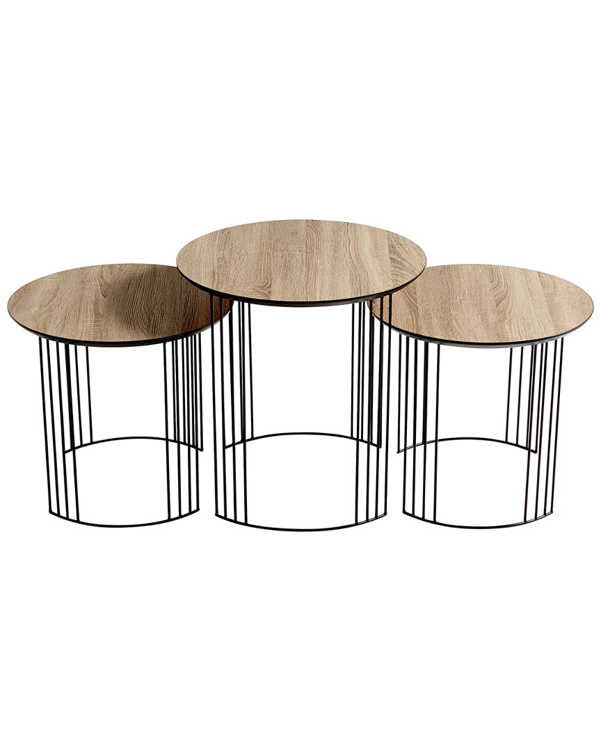 CYAN DESIGN DISCONTINUED CYAN DESIGN ELECTRIC MOON NESTING TABLES