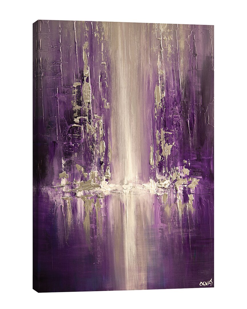 Icanvas Purple Rain Wall Art By Osnat Tzadok