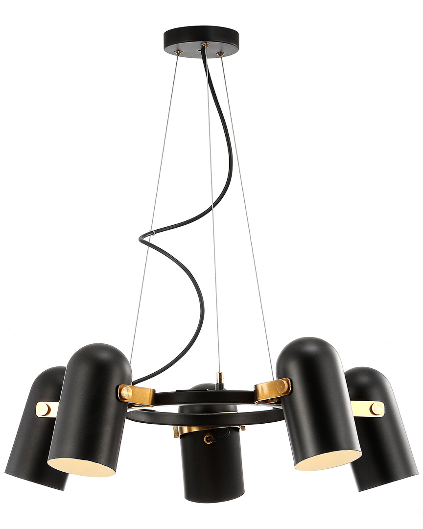 Jonathan Y Designs Eugenio 24.5in Adjustable Metal Led Pendant