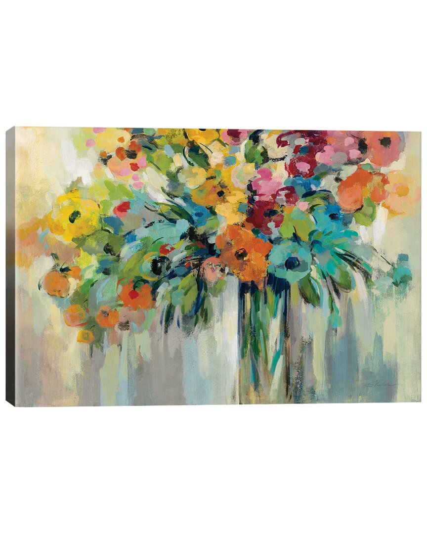 Icanvas Cloud Of Flowers Wall Art By Silvia Vassileva