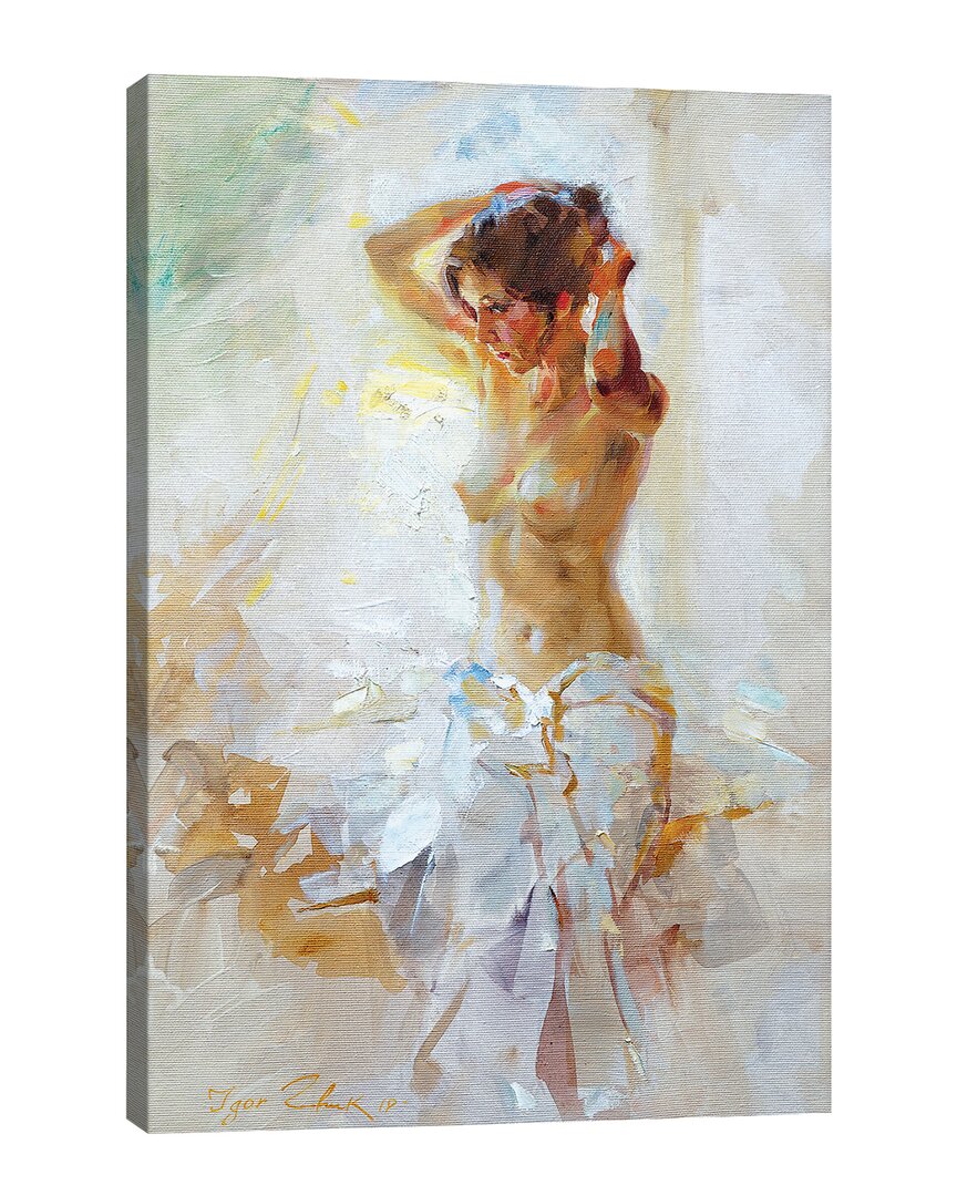 Icanvas Model By The Window Wall Art By Igor Zhuk