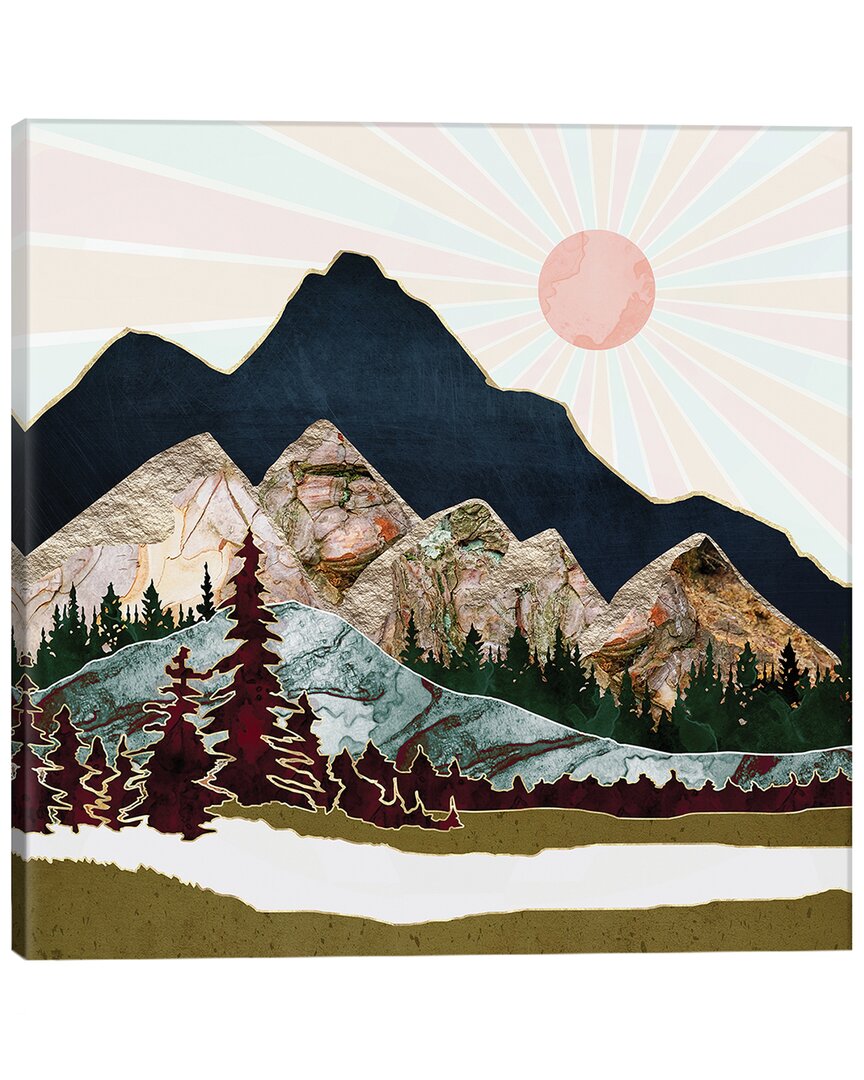 Icanvas Retro Autumn Vista Wall Art By Spacefrog Designs