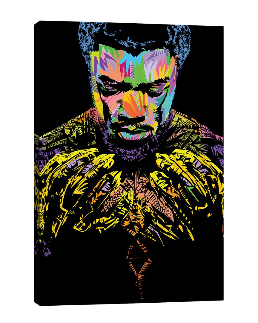 Icanvas Rip Black Panther 2020 Wall Art By Technodrome1