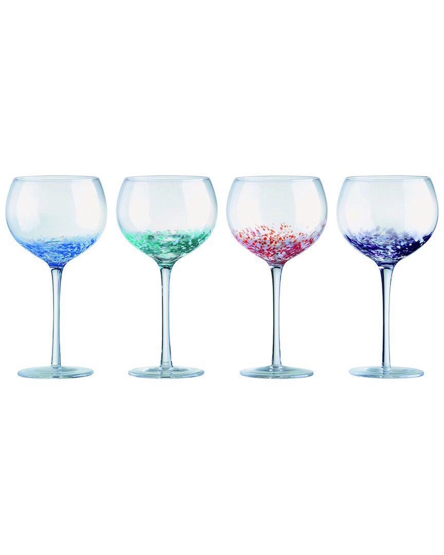 Anton Studio Designs Set Of 4 Speckle Gin Glasses