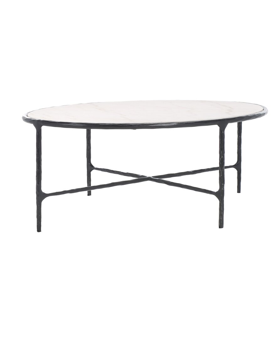 Safavieh Couture Jessa Oval Metal Coffee Table