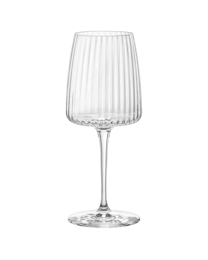 Bormioli Rocco Set Of 6 Exclusiva Chardonnay 12.5oz Glasses With Secureedge Technology